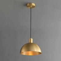 Suspension dorée moderne pour un style extérieur de ferme glamour | Marco Lucetti Diamètre 30cm / Sans ampoule