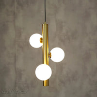 Suspension dorées par un styliste nordique | Marco Lucetti