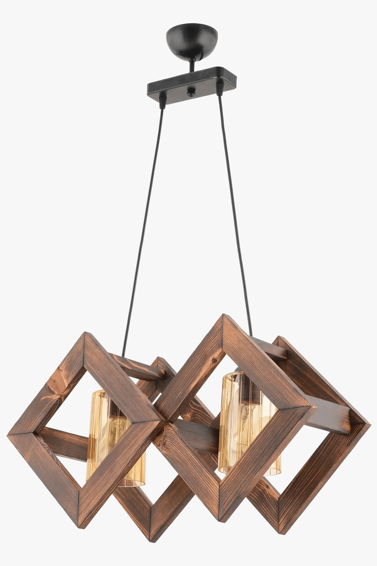 Suspension double en bois de qualité premium | Marco Lucetti Titre par défaut