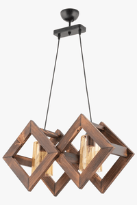 Suspension double en bois de qualité premium | Marco Lucetti Titre par défaut