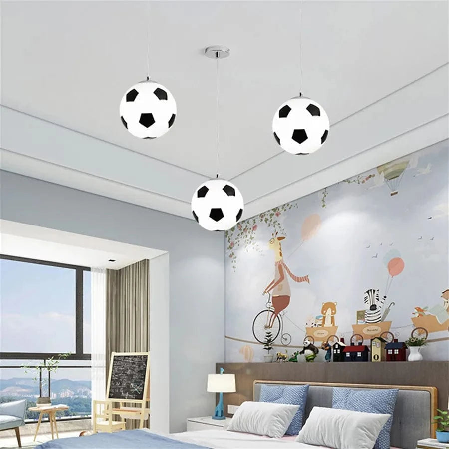 Suspension E27 Basketball Glass Ball Lights | Marco Lucetti