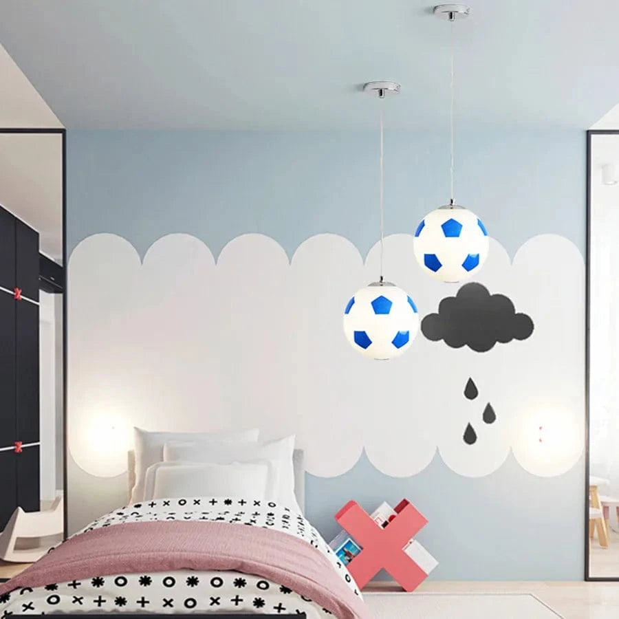 Suspension E27 Basketball Glass Ball Lights | Marco Lucetti