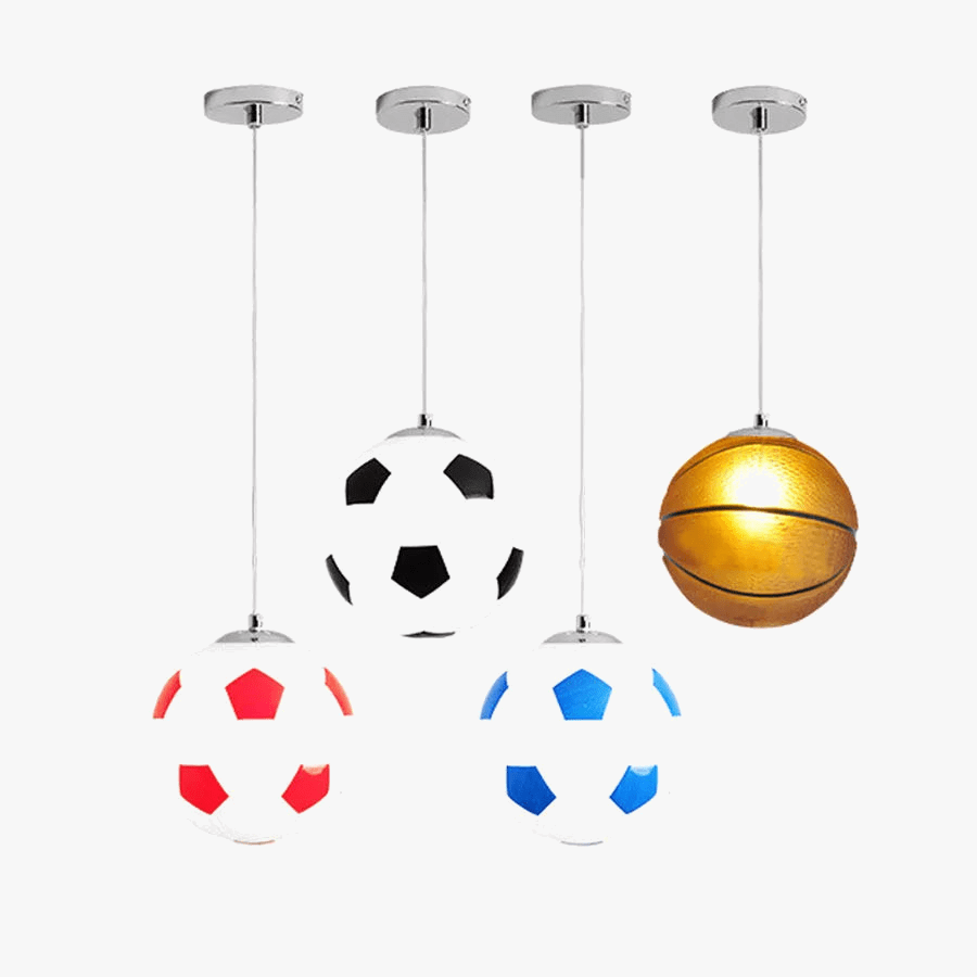 Suspension E27 Basketball Glass Ball Lights | Marco Lucetti