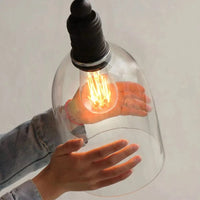 Suspension Edison Vintage en verre - Style Loft industriel | Marco Lucetti