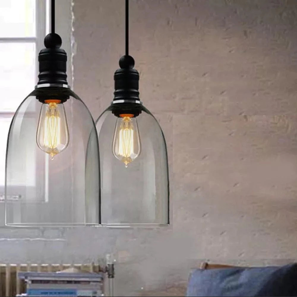 Suspension Edison Vintage en verre - Style Loft industriel | Marco Lucetti