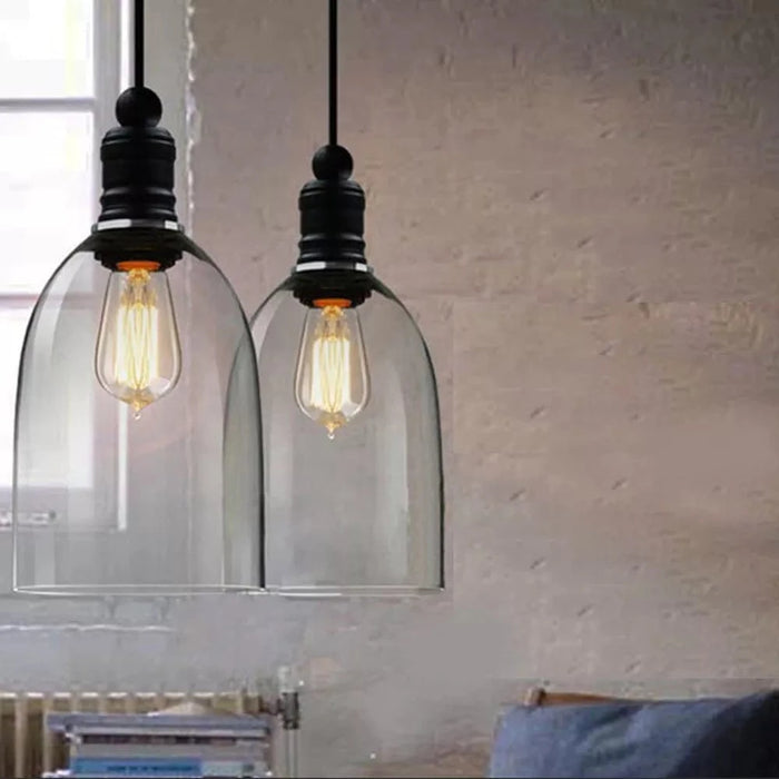 Suspension Edison Vintage en verre - Style Loft industriel | Marco Lucetti