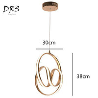 Suspension élégance dorée pour restaurant | Marco Lucetti