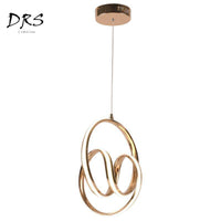 Suspension élégance dorée pour restaurant | Marco Lucetti