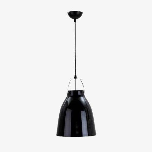 Suspension en aluminium Scandi Chic | Marco Lucetti Noir - 20cm