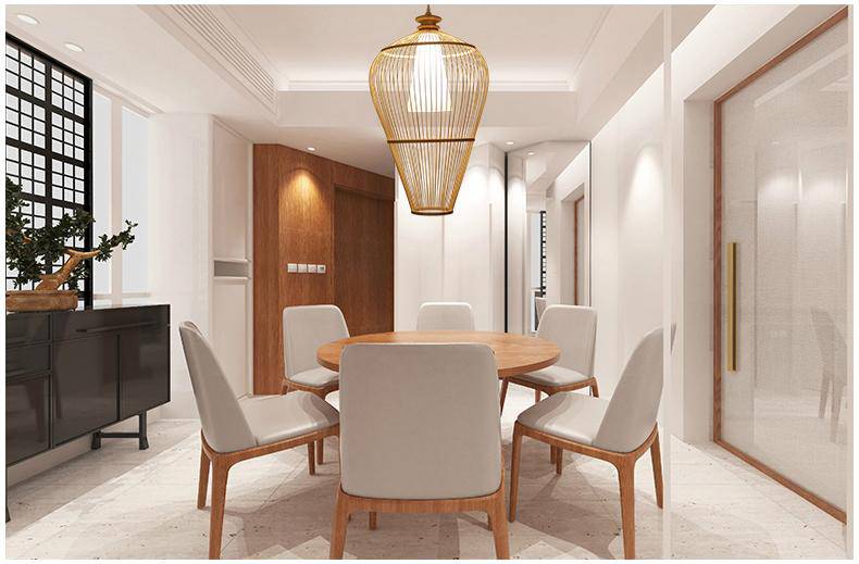 Suspension en bambou Cage Simple | Marco Lucetti