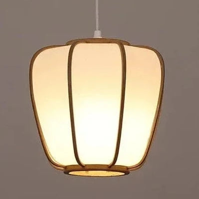 Suspension en bambou de style chinois | Marco Lucetti 21,5X23CM