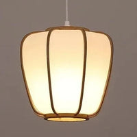 Suspension en bambou de style chinois | Marco Lucetti 21,5X23CM