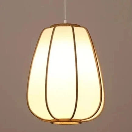 Suspension en bambou de style chinois | Marco Lucetti 27X35CM