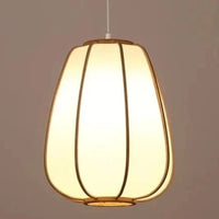 Suspension en bambou de style chinois | Marco Lucetti 27X35CM