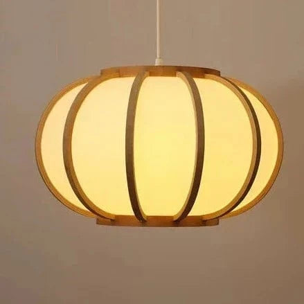 Suspension en bambou de style chinois | Marco Lucetti 40X26CM