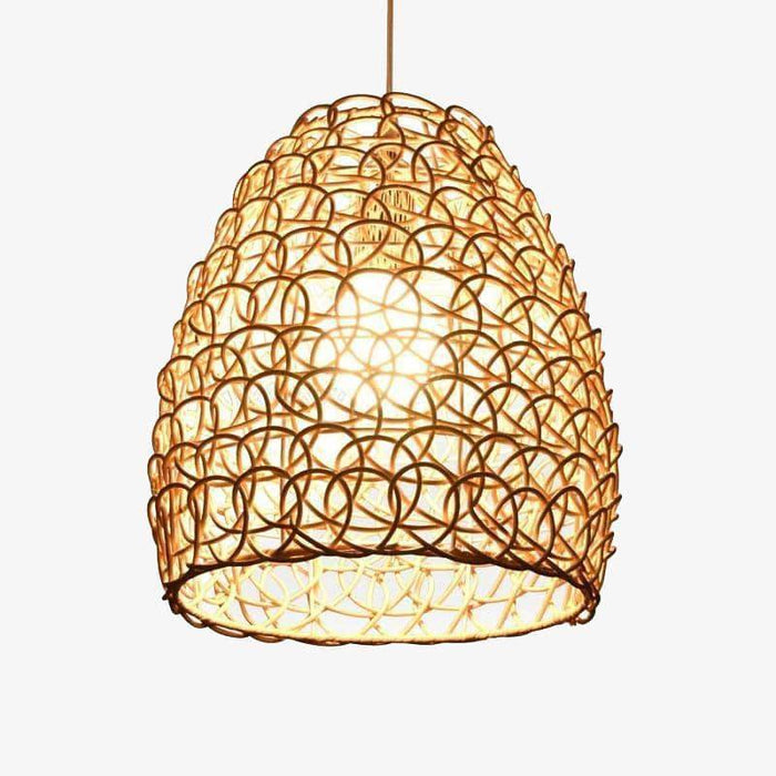 Suspension en bambou design Café cosy | Marco Lucetti Bois