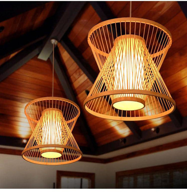 Suspension en bambou Rattan Cage - Design Unique | Marco Lucetti
