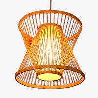 Suspension en bambou Rattan Cage - Design Unique | Marco Lucetti