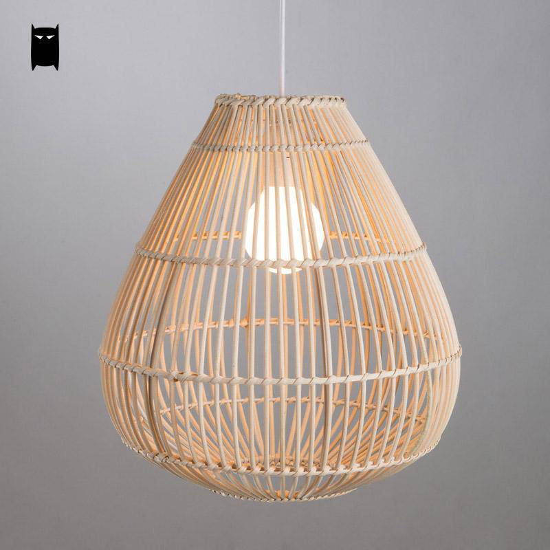 Suspension en bambou Rattan Curve. | Marco Lucetti
