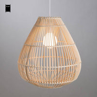 Suspension en bambou Rattan Curve. | Marco Lucetti