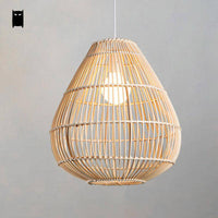 Suspension en bambou Rattan Curve. | Marco Lucetti