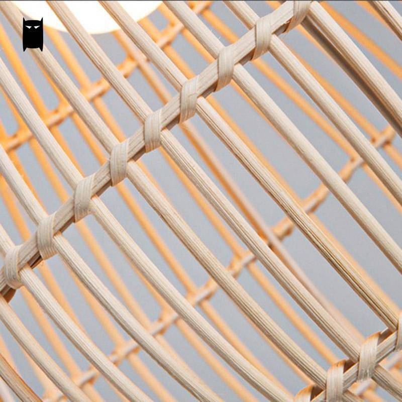 Suspension en bambou Rattan Curve. | Marco Lucetti