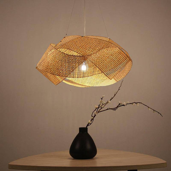 Suspension en bambou tressé "Bamboo Chic" | Marco Lucetti