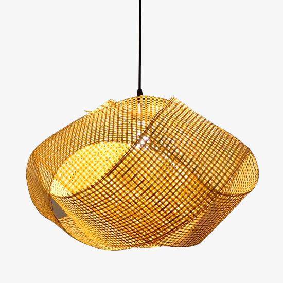 Suspension en bambou tressé "Bamboo Chic" | Marco Lucetti