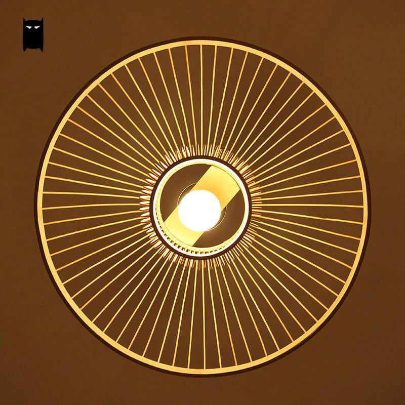 Suspension en bambou tressé. | Marco Lucetti