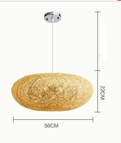 Suspension en bambou Vintage arrondie | Marco Lucetti B