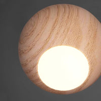 Suspension en bois arrondi Ornez | Marco Lucetti