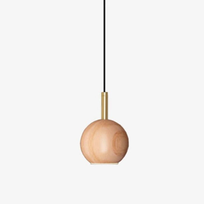 Suspension en bois arrondi Ornez | Marco Lucetti