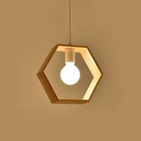 Suspension en bois Botimi | Marco Lucetti Hexagone / Froide