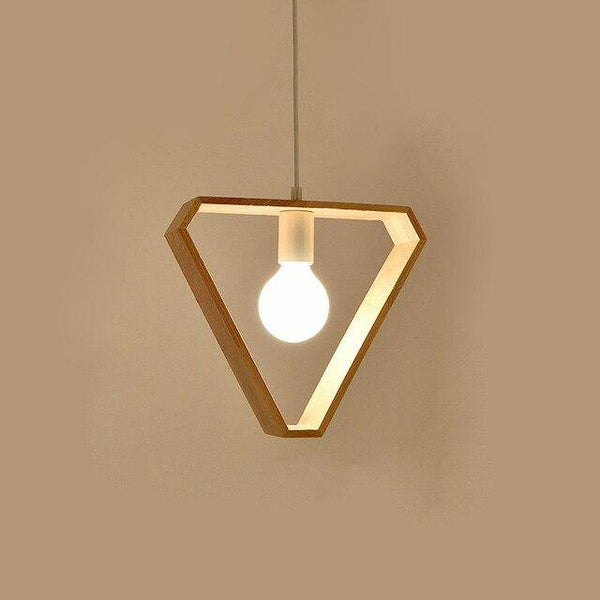 Suspension en bois Botimi | Marco Lucetti Triangle / Froide