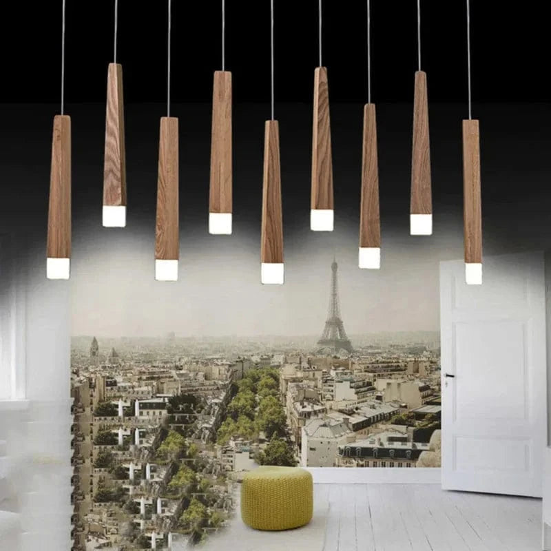 Suspension en bois contemporain | Marco Lucetti