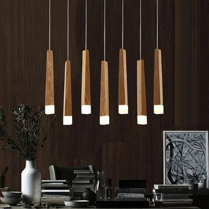 Suspension en bois contemporain | Marco Lucetti