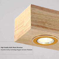 Suspension en bois Design Moderne LED | Marco Lucetti