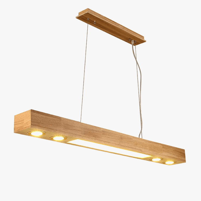 Suspension en bois Design Moderne LED | Marco Lucetti