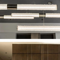 Suspension en bois design nordique moderne avec LED gradable | Marco Lucetti