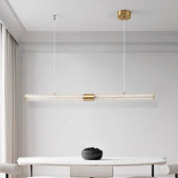 Suspension en bois design nordique moderne avec LED gradable | Marco Lucetti