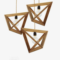 Suspension Pyramid Village en Bois