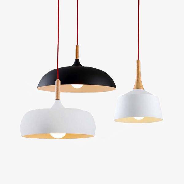 Suspension Café en Bois et Aluminium