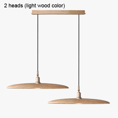 Suspension en bois - Lustre design minimaliste pour salle à manger, restaurant et hôtel | Marco Lucetti