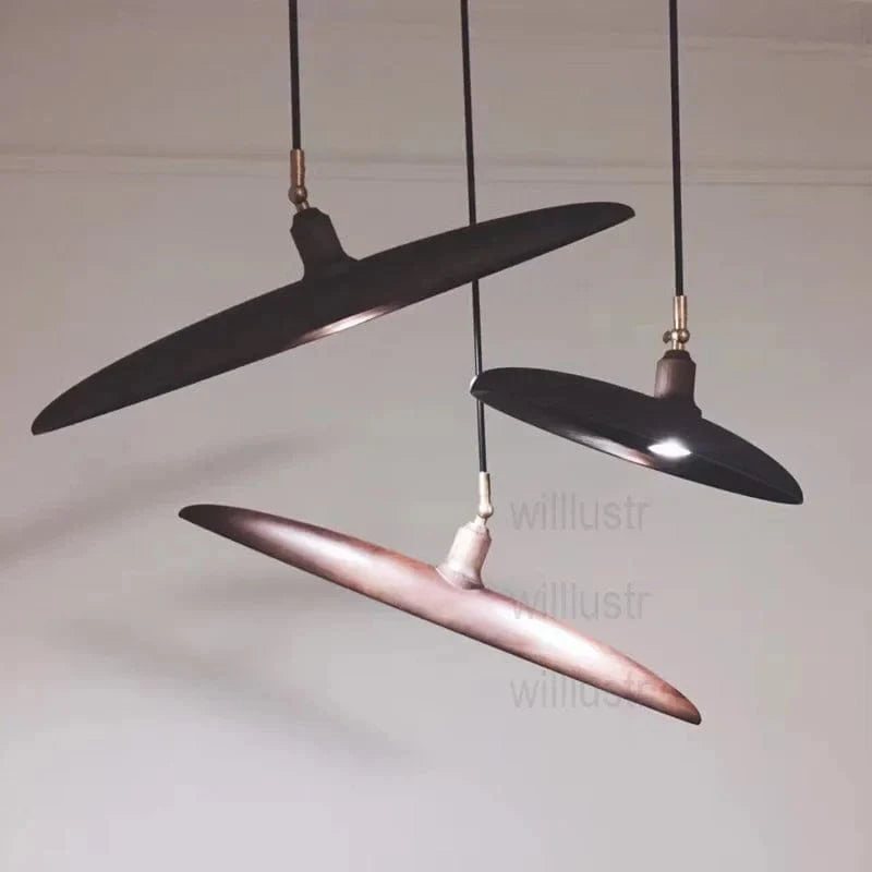 Suspension en bois - Lustre design minimaliste pour salle à manger, restaurant et hôtel | Marco Lucetti