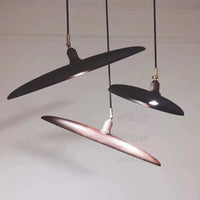 Suspension en bois - Lustre design minimaliste pour salle à manger, restaurant et hôtel | Marco Lucetti