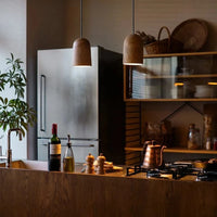 Suspension en bois massif en forme arrondie | Marco Lucetti