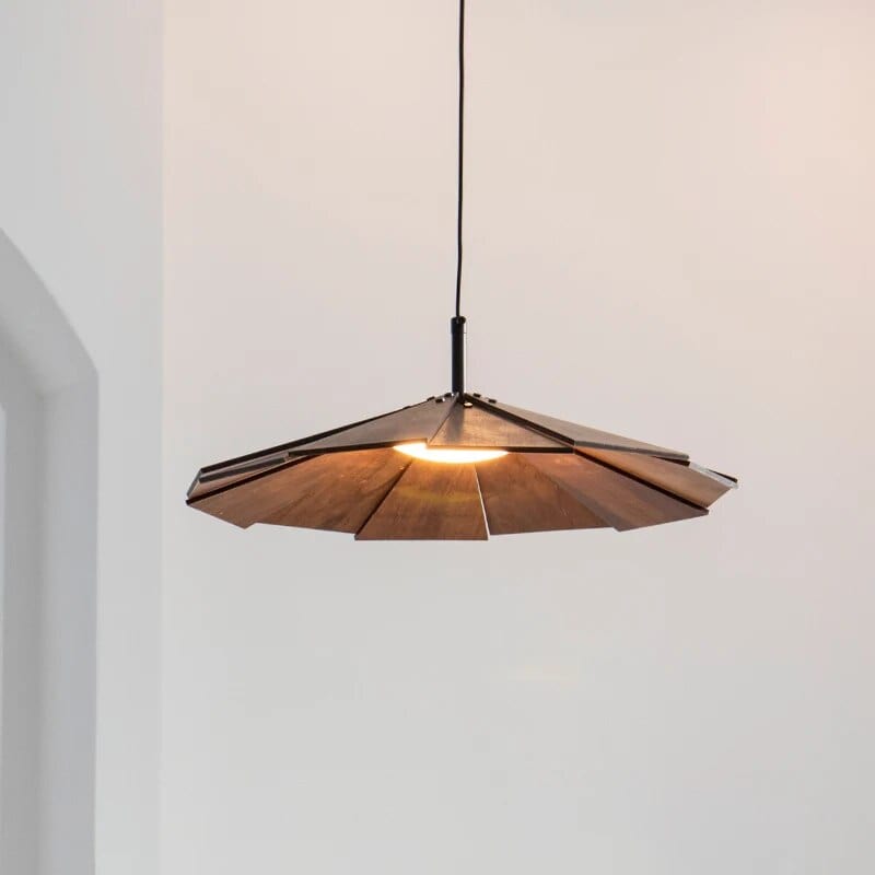Suspension en bois massif style japonais | Marco Lucetti