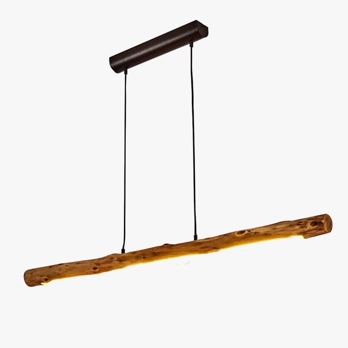 Suspension boisé minimaliste.