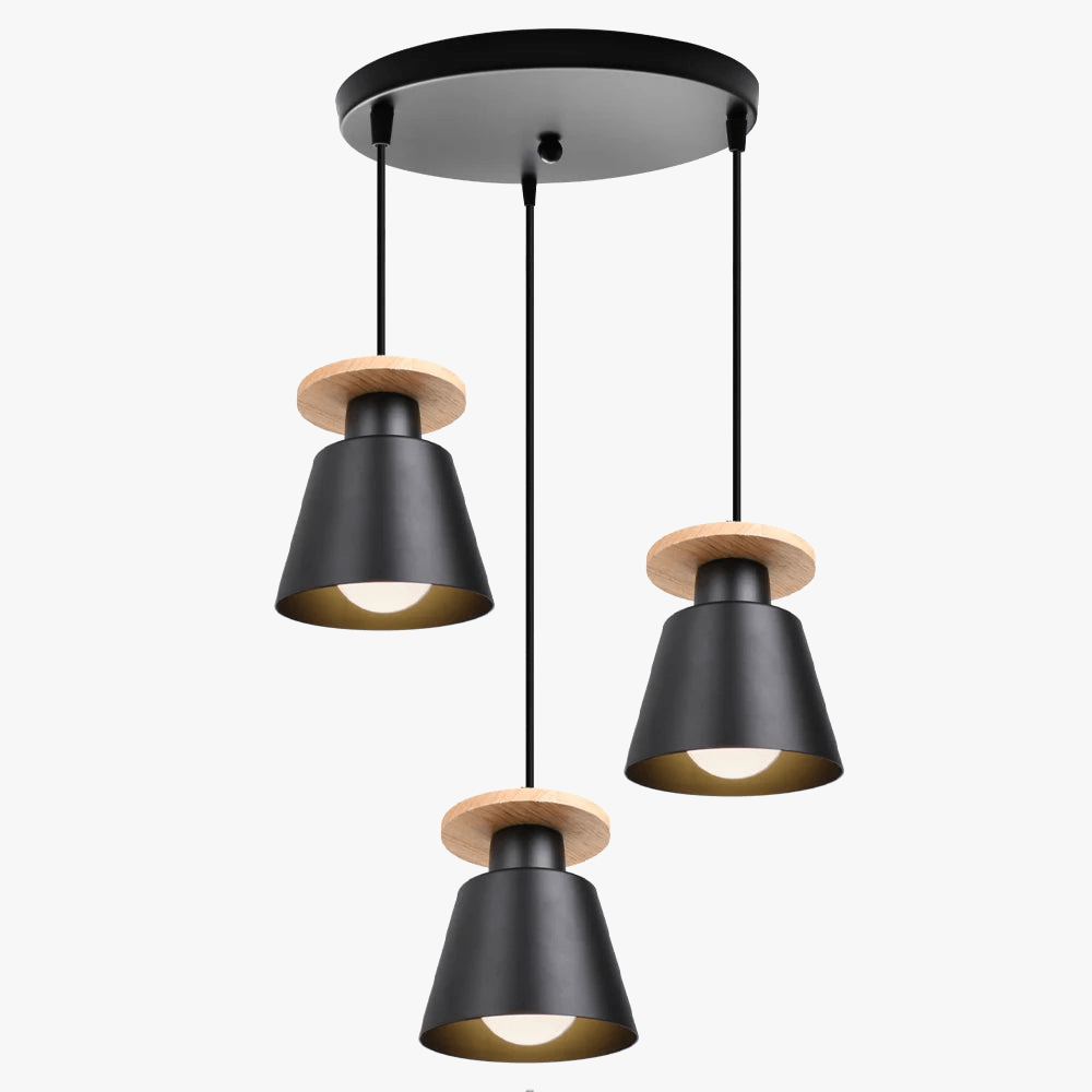 Suspension en bois moderne - Collection Scandinave - Luminaire Design pour Salle à Manger, Salon et Cuisine | Marco Lucetti