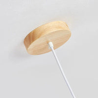 Suspension en bois moderne LED pour salle à manger, chambre et restaurant | Marco Lucetti